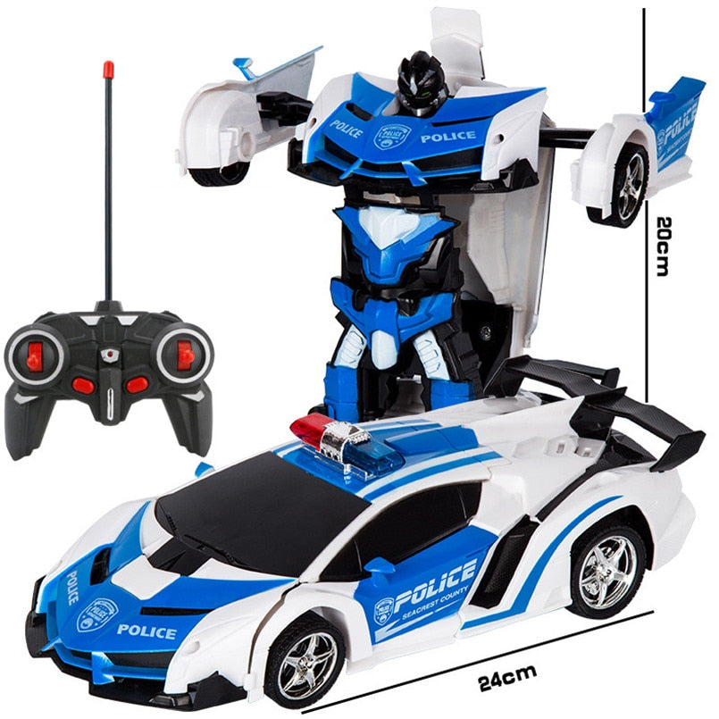 2-in-1 Electric RC Car Transformation Robots Toy Toyland EU Toyland EU