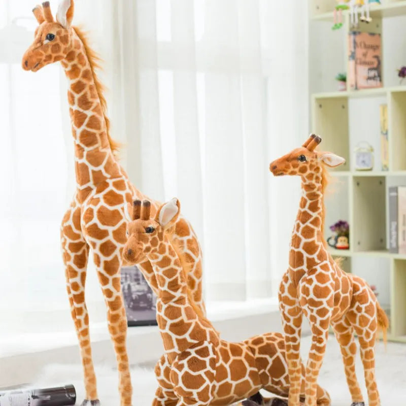 Giant size Giraffe Plush Toys Cute Stuffed Animal Soft Giraffe Doll