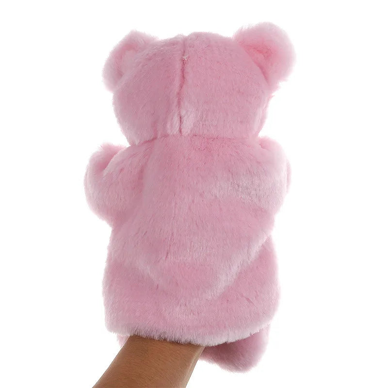Pig Hand Puppet Plush Doll for Early Education