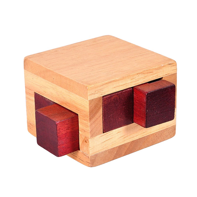 Wooden Geometric Shape Building Block Matching Toys Toyland EU Toyland EU