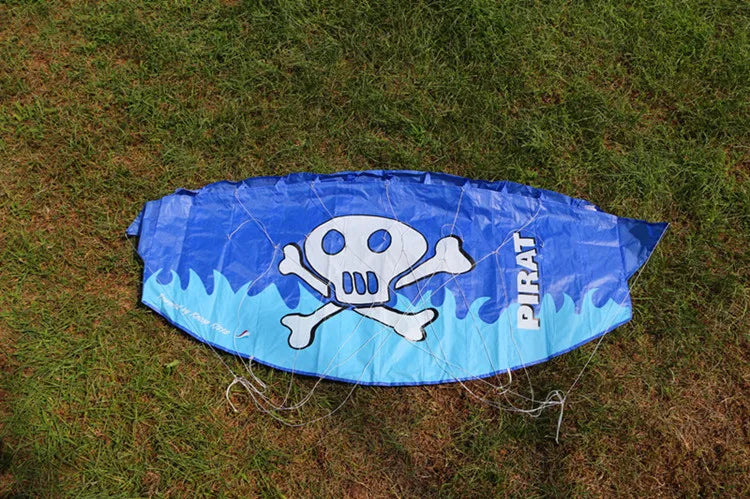 Large Dual Line Parafoil Kite with Control Bar and Free Shipping