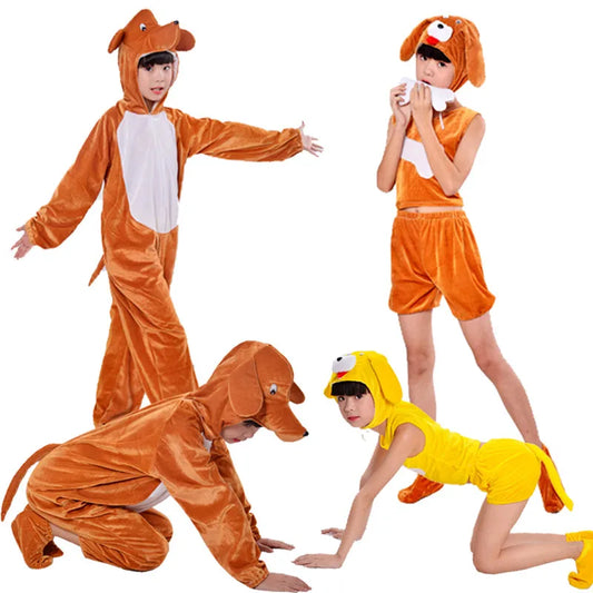 Adorable Unisex Puppy Costume for Kids - Perfect for Halloween & Dance