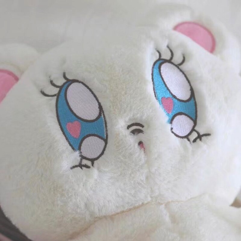 Cute White Plush Bear Backpack for Girls - 50cm - ToylandEU
