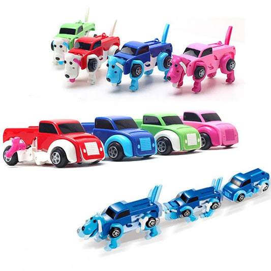Color Changing 14cm Dog Car Toy for Kids - Battery-Free adaptable Vehicle - ToylandEU