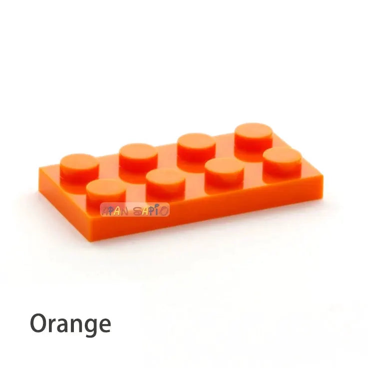 300pcs DIY Building Blocks Thin Figure Bricks 2x4 Dots Educational Creative Plastic Toys for Children Size Compatible With 3020 - ToylandEU