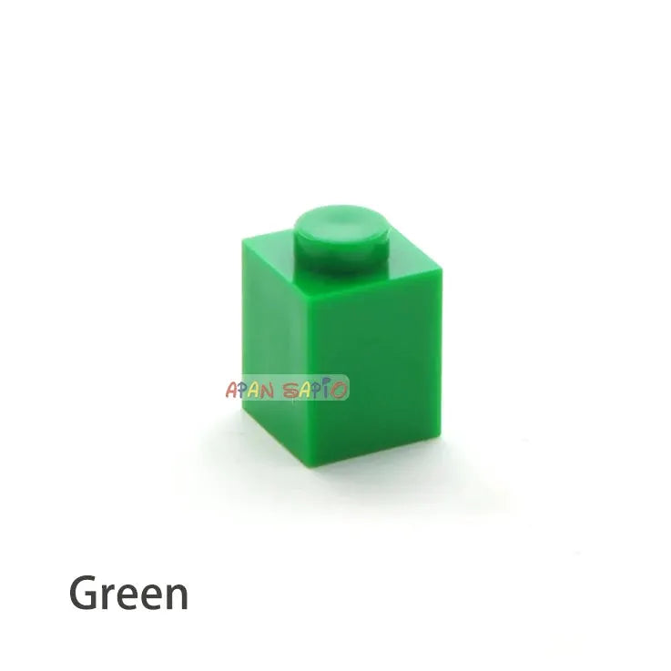 1000pcs 1x1 Dots DIY Building Blocks Thick Figures Bricks Educational Size Compatible With 3005 Plastic Toys for Children - ToylandEU