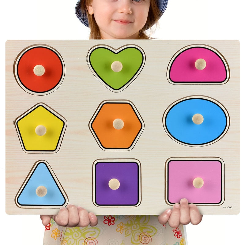 Educational 3D Wooden Puzzle Toy for Kids - Toyland EU