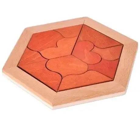 Wooden Tangram Puzzle Educational Toy Boosts Spatial Skills - ToylandEU