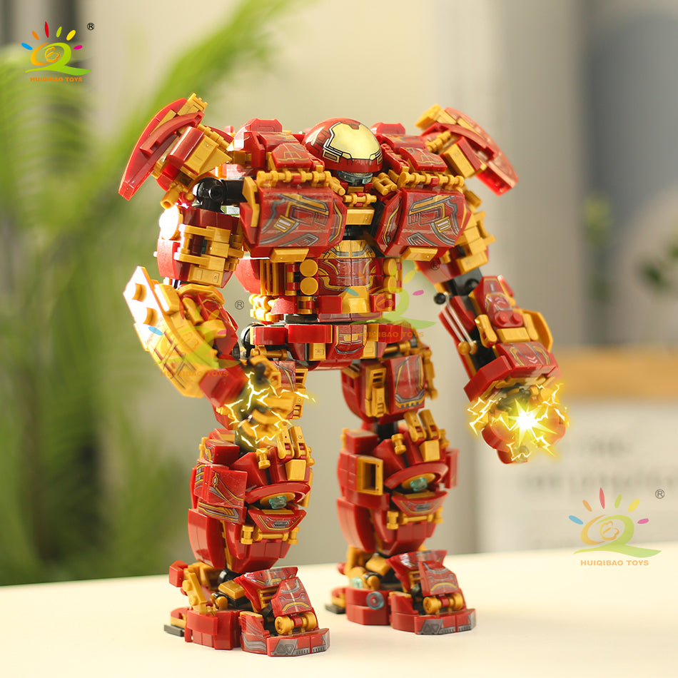 City War Super Armor Robot Building Blocks Military Set with 1450+ Pieces - ToylandEU