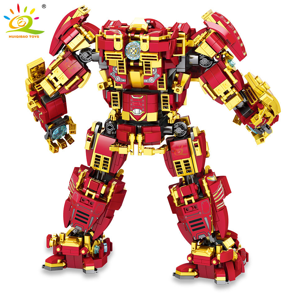 City War Super Armor Robot Building Blocks Military Set with 1450+ Pieces - ToylandEU