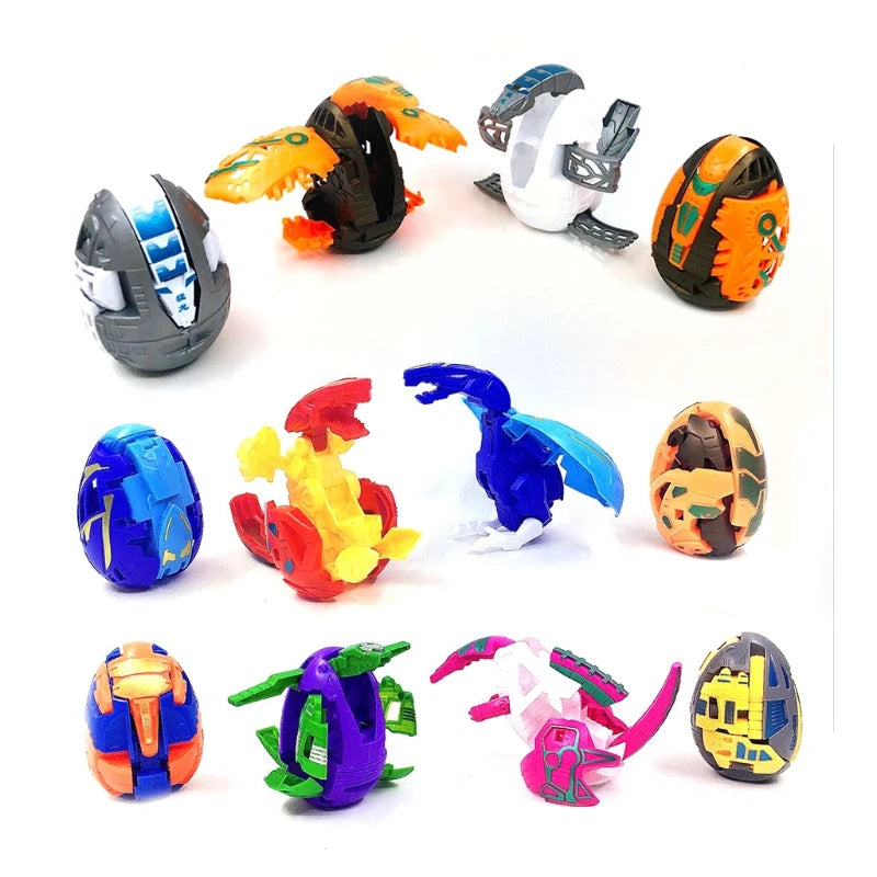 Dinosaur Eggs Deformation Robot Toy Automatic Transform Kids