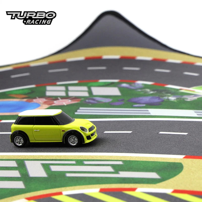 Turbo Racing 1: 76 Scale Mini Car Racing Track Mat  Fit for Different - ToylandEU