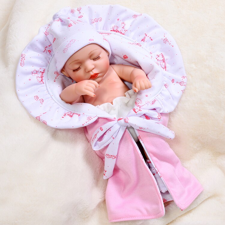 JINGXIN PRINSES 30cm Reborn Baby Doll with Full Silicone Body - Lifelike Realistic Baby Toy Toyland EU Toyland EU