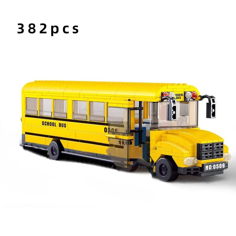 Double Decker London Bus Building Blocks Set - ToylandEU