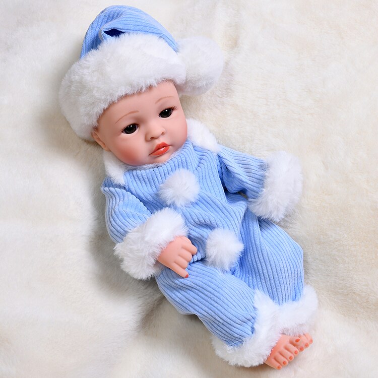 JINGXIN PRINSES 30cm Reborn Baby Doll with Full Silicone Body - Lifelike Realistic Baby Toy Toyland EU Toyland EU