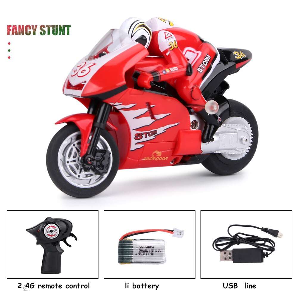 "Remote Control Mini Moto Electric Motorcycle Racing Toy for Kids and Adults" Toyland EU