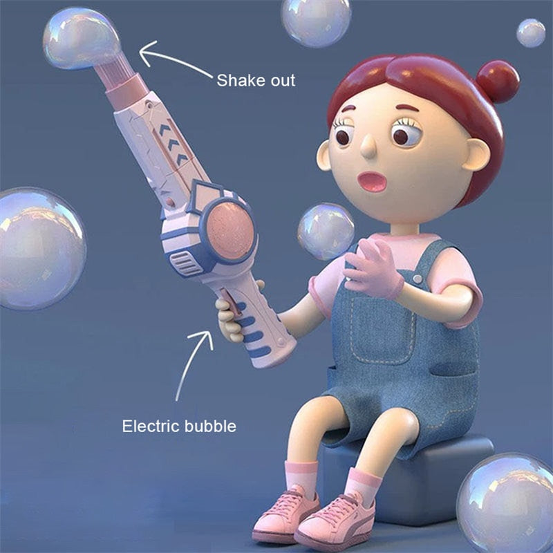 Electric Smoke Magic Bubble Machine - Kids Outdoor Toy with Bubble Maker and  Shape for Children 12+ years - ToylandEU