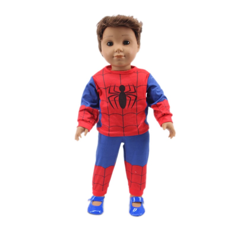 Super Hero Doll Clothes Suit for 16-18 Inch Girl Dolls and 43cm Born Baby Dolls Toyland EU Toyland EU