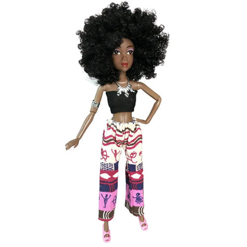 African Princess Movable Black Doll 11 Joints 30cm for Girls ToylandEU.com Toyland EU