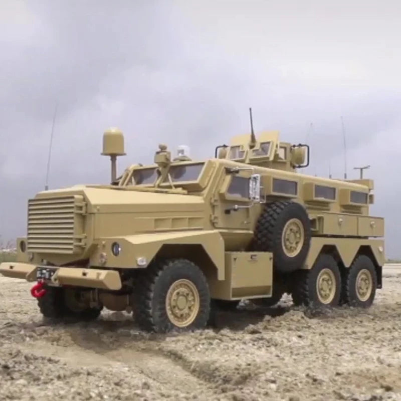 HG P602 1/12 2.4G 6WD Cougar Mine Anti-Ambush Vehicle 16CH High - Remote Control Car - ToylandEU