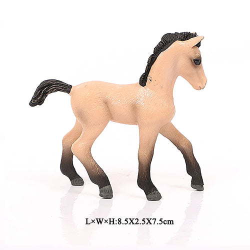 Realistic Animal Horse Action Figure Toy - Detailed Appaloosa Harvard Hannover Clydesdale Quarter Arabian Model ToylandEU.com Toyland EU