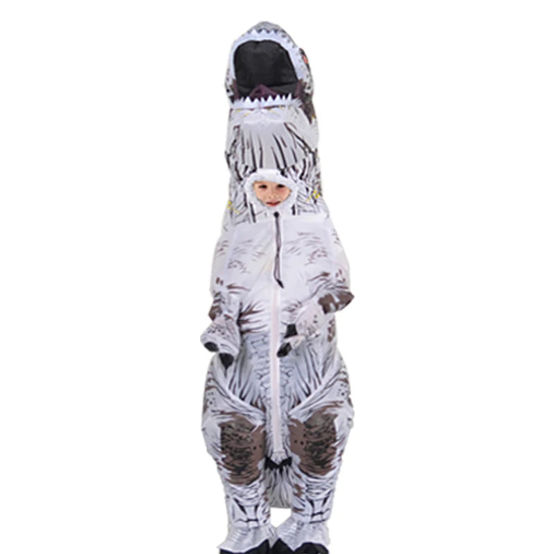 Roaring Fun Inflatable T-Rex Costume for Kids - Ideal for Parties!