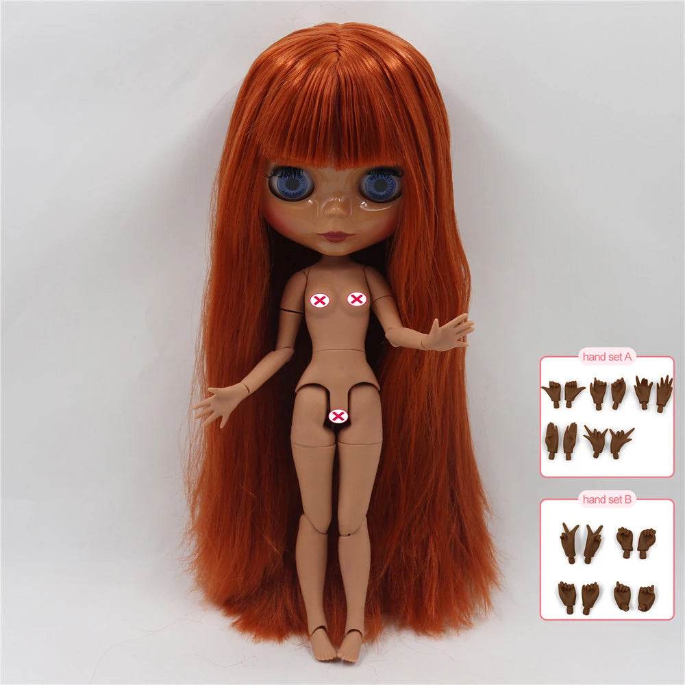 ICY DBS Blyth Doll Joint Body White Black Dark Skin DIY Makeup Special Price Gift Set - ToylandEU