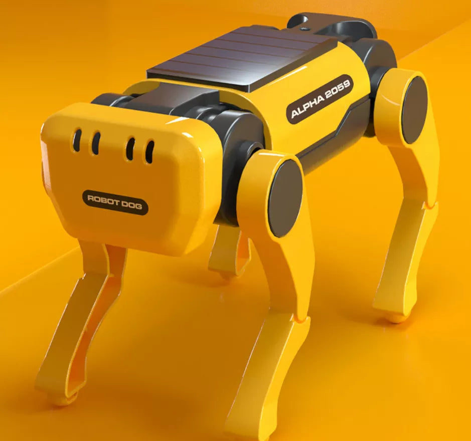 Solar Powered Adaptable Robot Dog Science Experiment Kit - ToylandEU