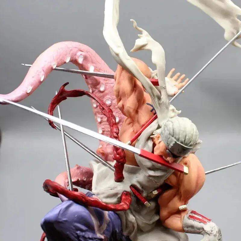 Killer Bee Naruto Figure 39cm PVC Statue Eight Tailed Gyuki - ToylandEU