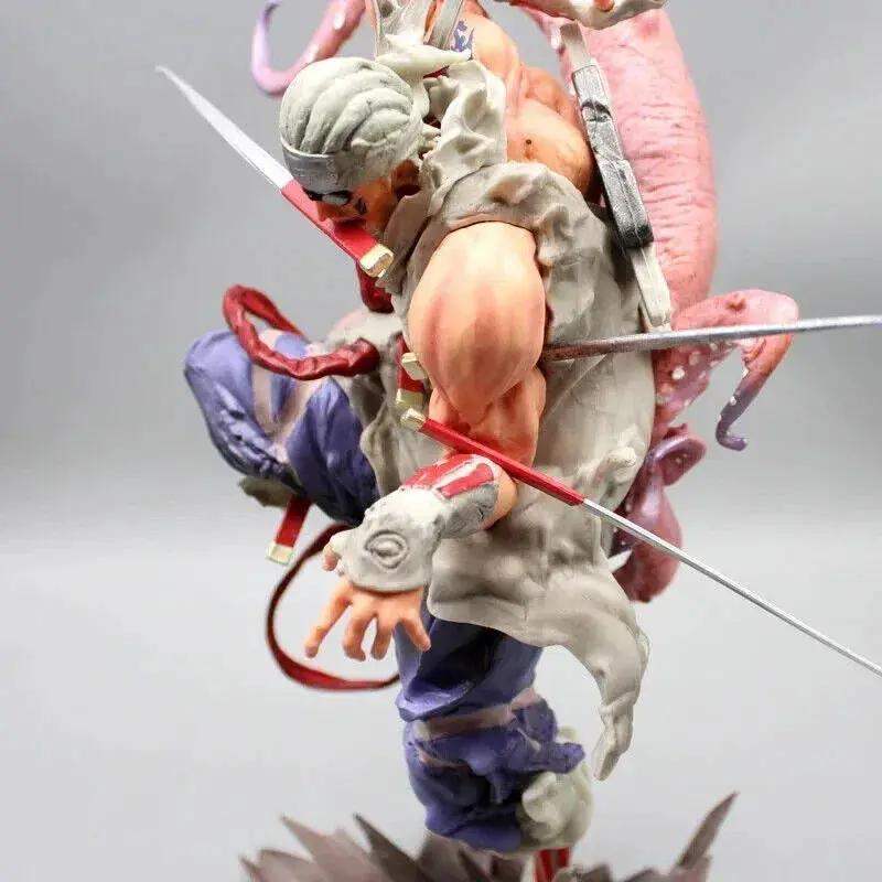 Killer Bee Naruto Figure 39cm PVC Statue Eight Tailed Gyuki - ToylandEU