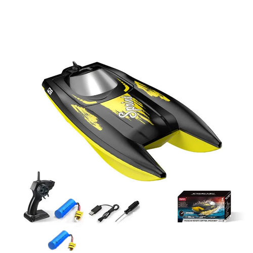 2.4GZH Remote Control Boat Dual Motors 10 KM/H 9 Inches Radio Control ToylandEU.com Toyland EU