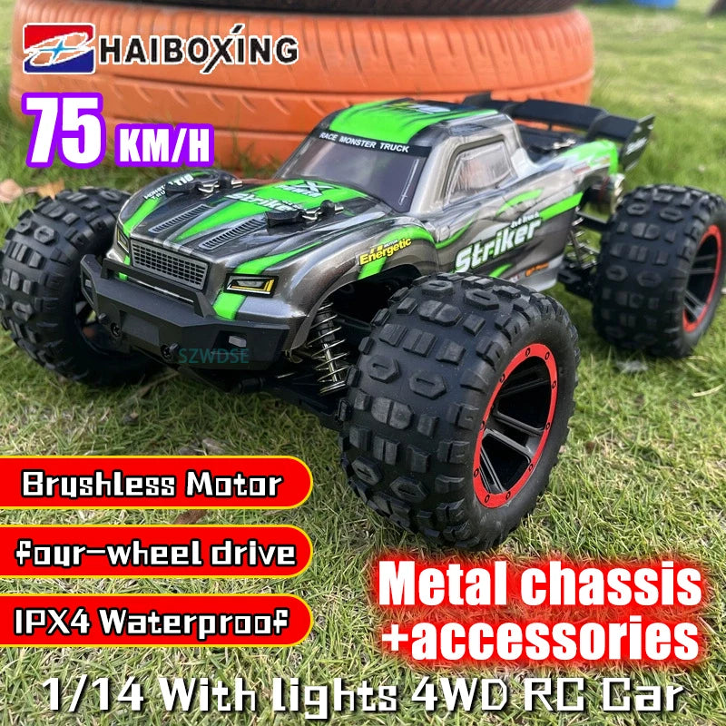 Haiboxing 2105A 4WD Brushless RC Car High Speed Drift - ToylandEU
