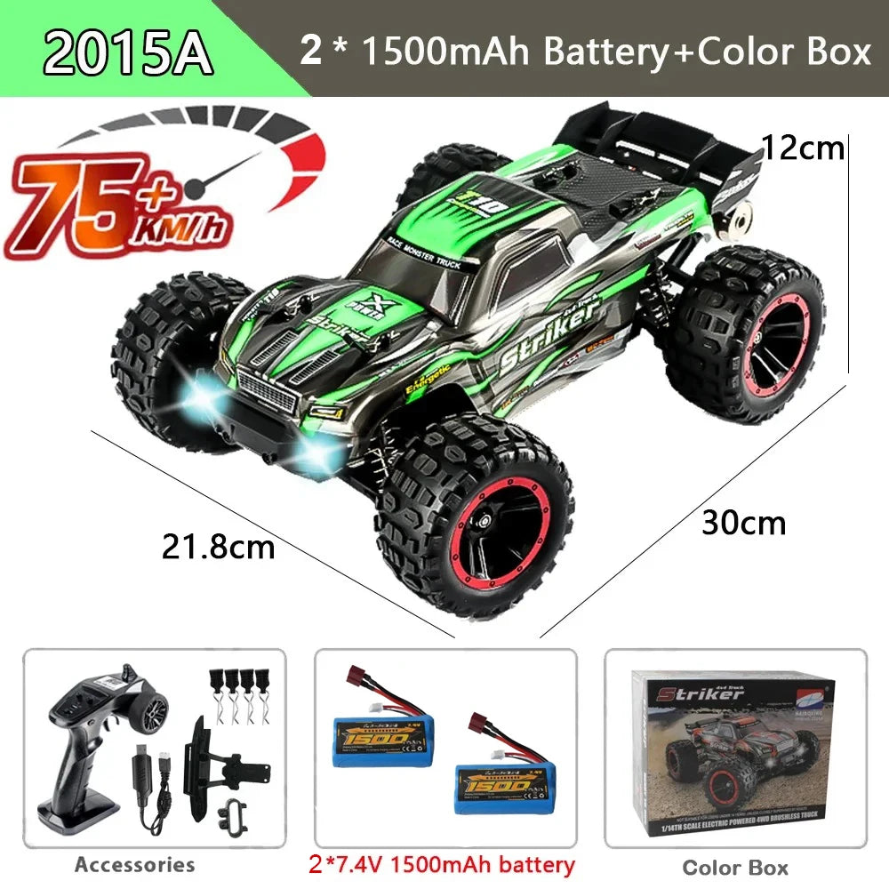 Haiboxing 2105A 4WD Brushless RC Car High Speed Drift - ToylandEU