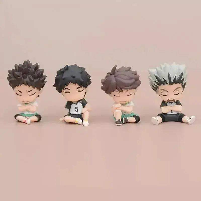 Haikyu Chibi Kawaii Figures 2 Inch PVC Mini Collectibles - ToylandEU