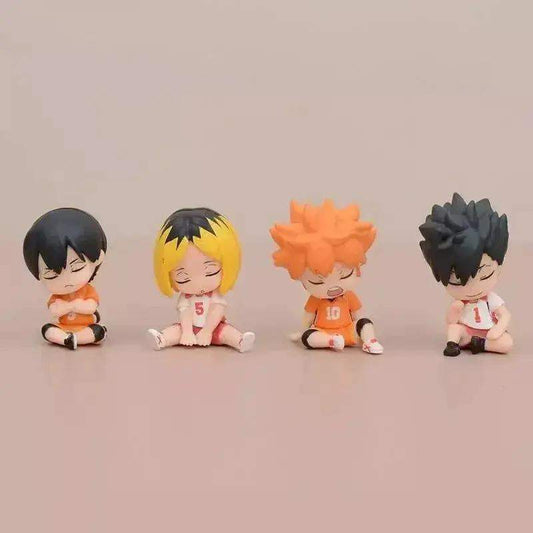  Haikyu Chibi Kawaii Figurines, Hinata Tobio Tetsuro Kenma Anime Figures 2 in -  ToylandEU™
