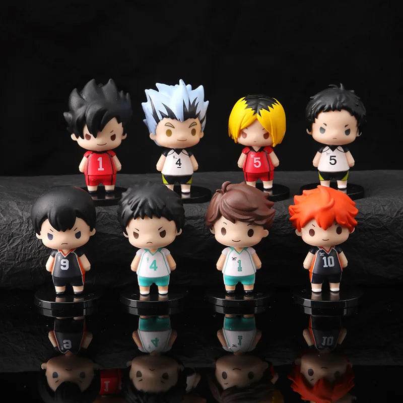 Haikyu!! Q Version Volleyball Figures - Kenma, Hinata, Bokuto & More! - ToylandEU