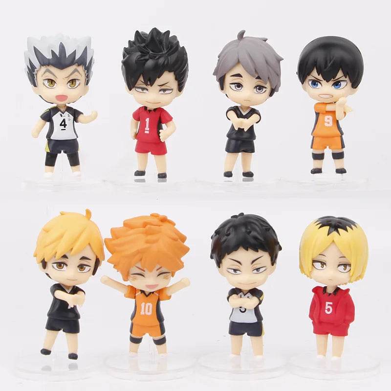 Haikyu!! Q Version Volleyball Figures - Kenma, Hinata, Bokuto & More! - ToylandEU