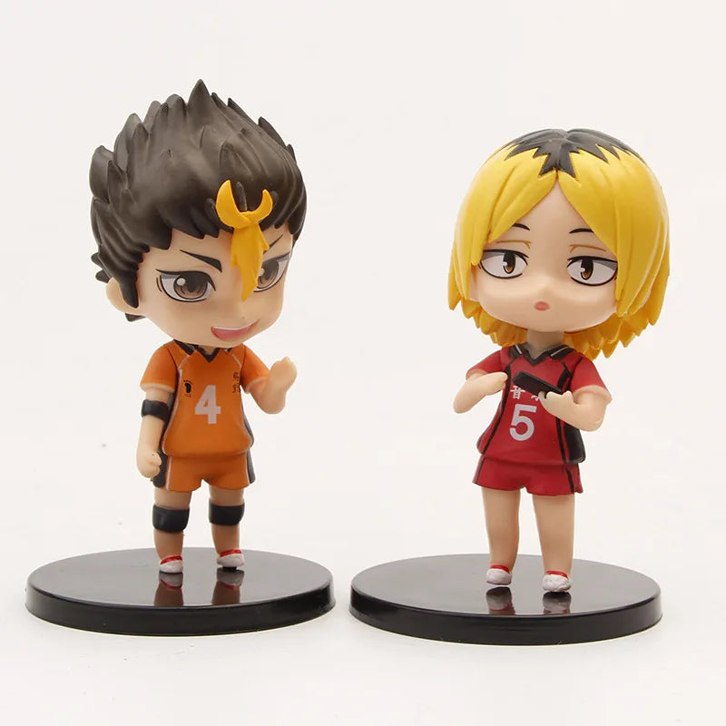  Haikyuu Figure Set | 8-Piece PVC Q Ver | Toylandeu™ 
