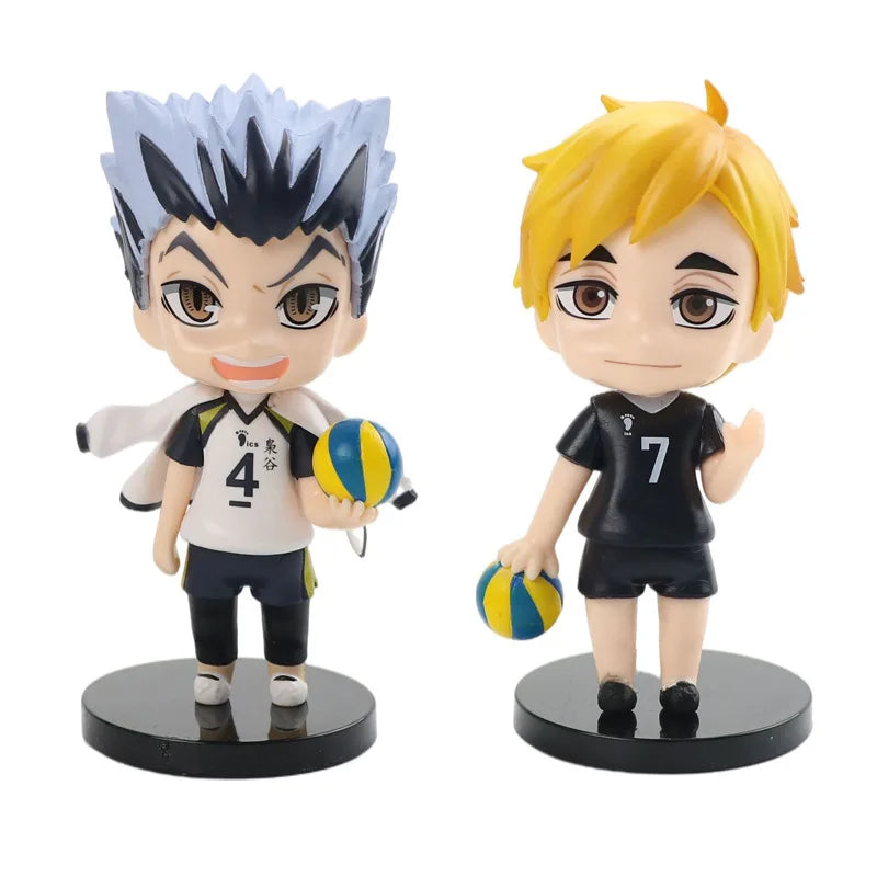  Haikyuu Figure Set | 8-Piece PVC Q Ver | Toylandeu™ 