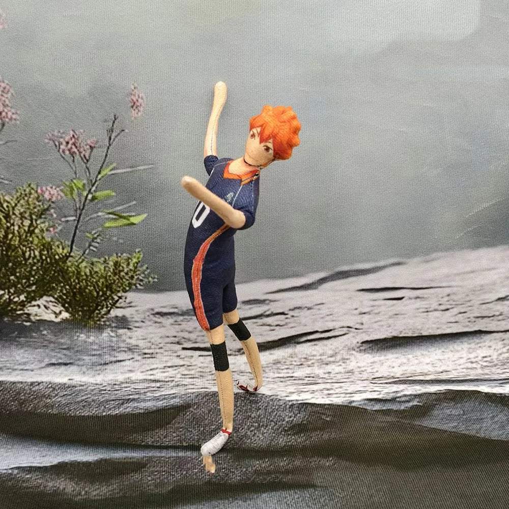 Haikyuu Hinata Shoyo Doll | 28cm Twistable Pose | Toylandeu™
