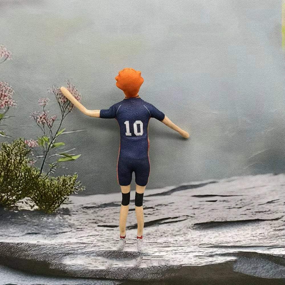 Haikyuu Hinata Shoyo Doll | 28cm Twistable Pose | Toylandeu™