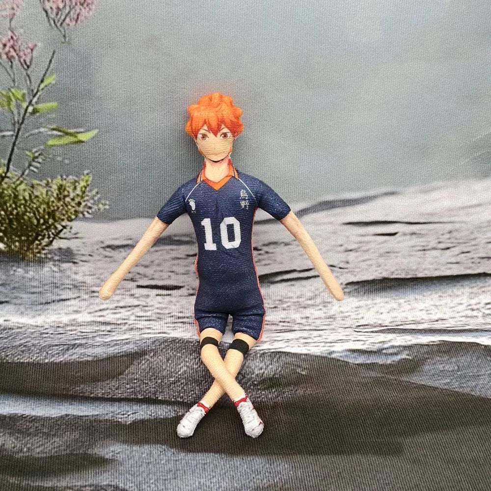 Haikyuu Hinata Shoyo Doll | 28cm Twistable Pose | Toylandeu™