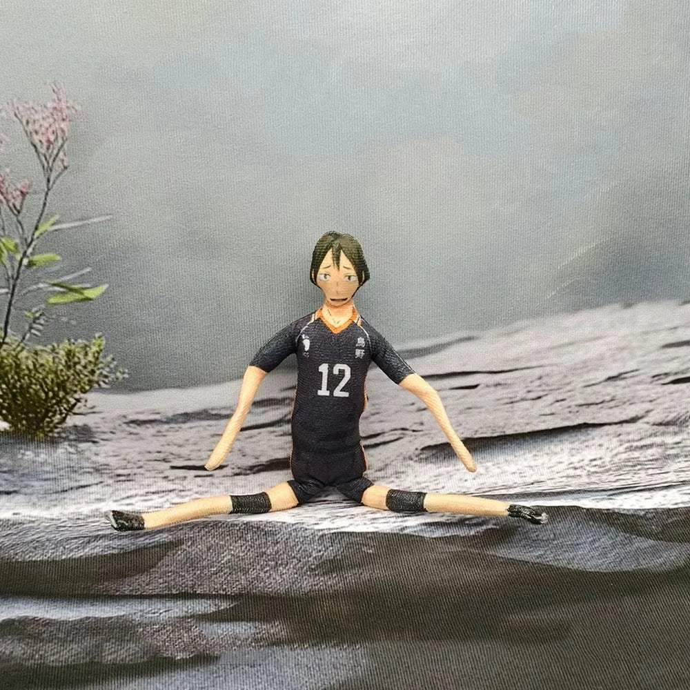 Haikyuu Hinata Shoyo Doll | 28cm Twistable Pose | Toylandeu™