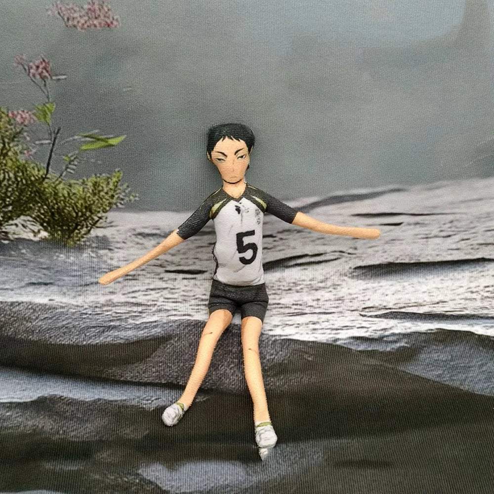 Haikyuu Hinata Shoyo Doll | 28cm Twistable Pose | Toylandeu™