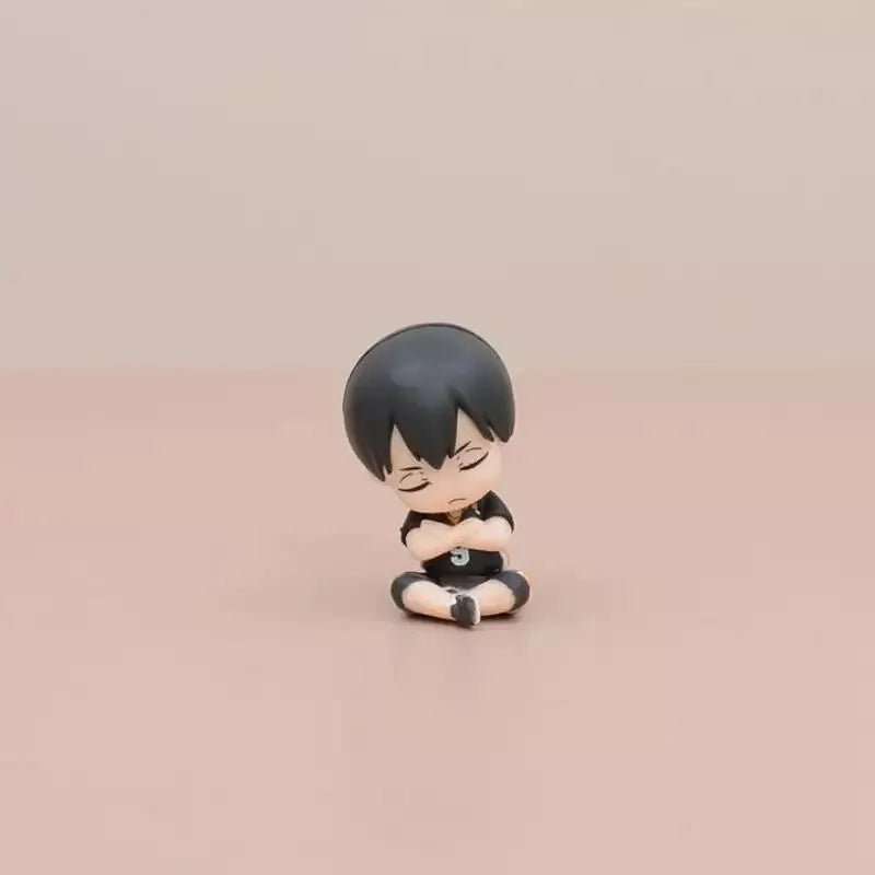  Haikyuu Mini Figures PVC Set Hinata Tobio Kenma Collectible 