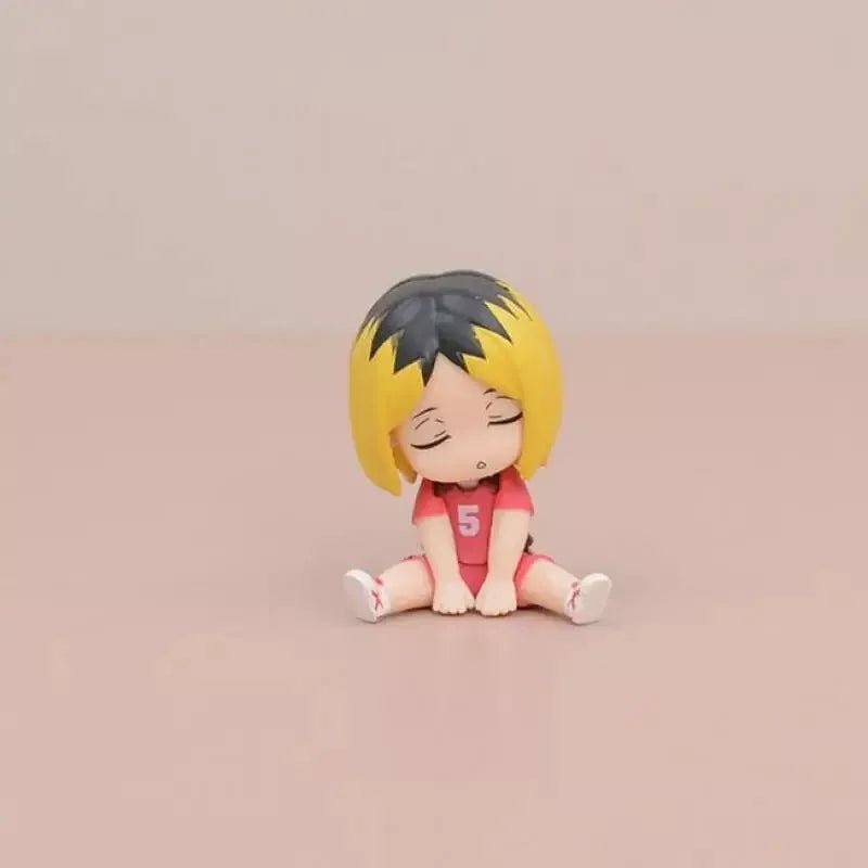  Haikyuu Mini Figures PVC Set Hinata Tobio Kenma Collectible 