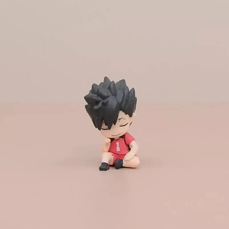  Haikyuu Mini Figures PVC Set Hinata Tobio Kenma Collectible 