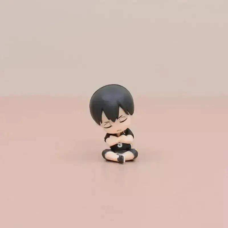 Haikyuu Mini Figures PVC Set Hinata Tobio Kenma Tetsuro Collectible - ToylandEU