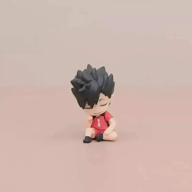Haikyuu Mini Figures PVC Set Hinata Tobio Kenma Tetsuro Collectible - ToylandEU