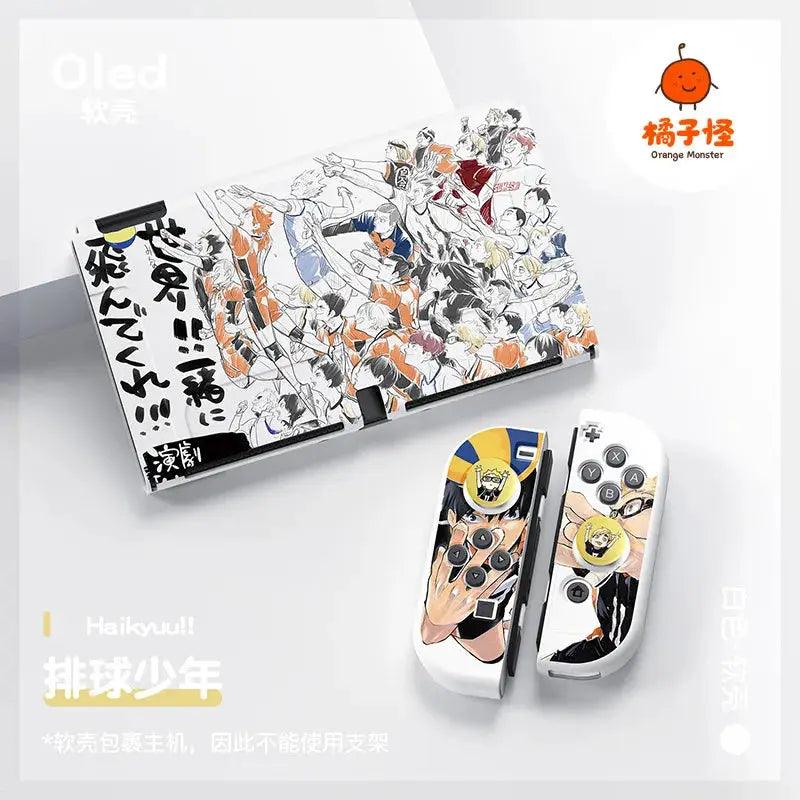  Haikyuu Nintendo Switch Joy-Con Case TPU Crystal Clear -  ToylandEU™